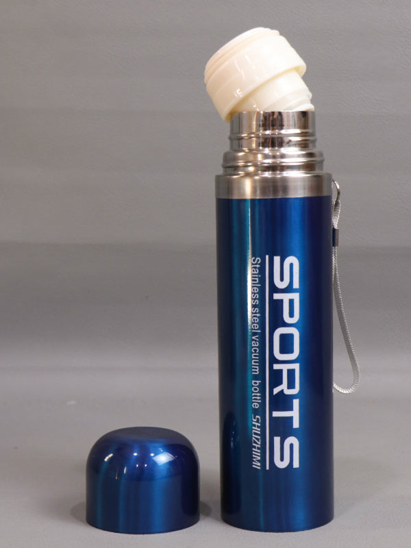 Blue Stainless Steel Vacuum Bottle SP D-26