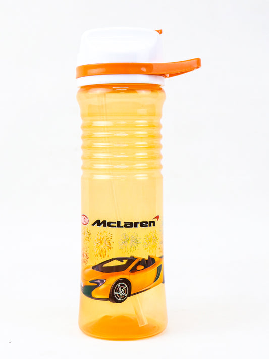 Orange Plastic Water Bottle - 650ML