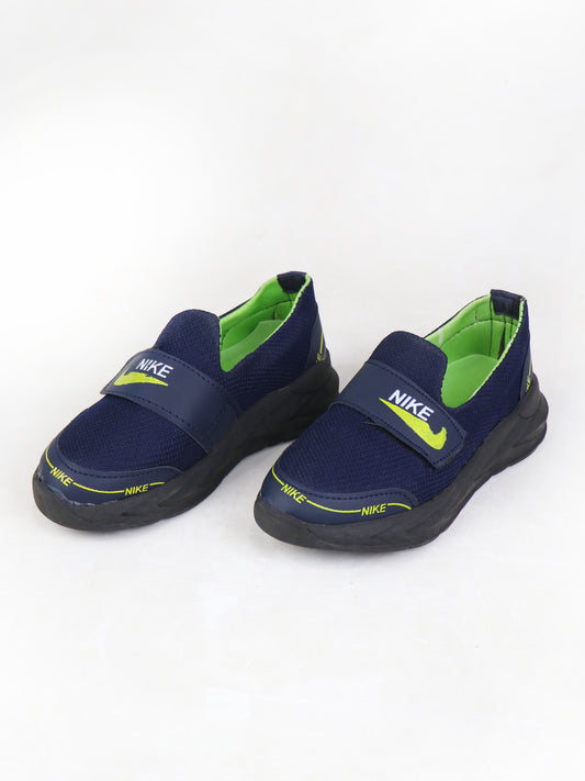 BJ20 Boys Shoes 8Yrs - 17Yrs NK Blue