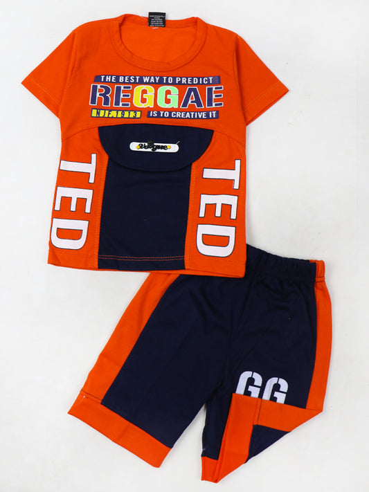 BS28 NJ Kids Suit 1Yr - 4Yrs R Orange