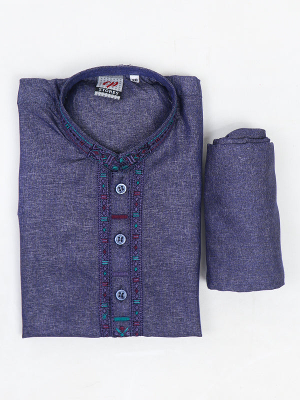 AM 366 Boys Kurta Pajama Suit 2Yrs - 14Yrs Purple