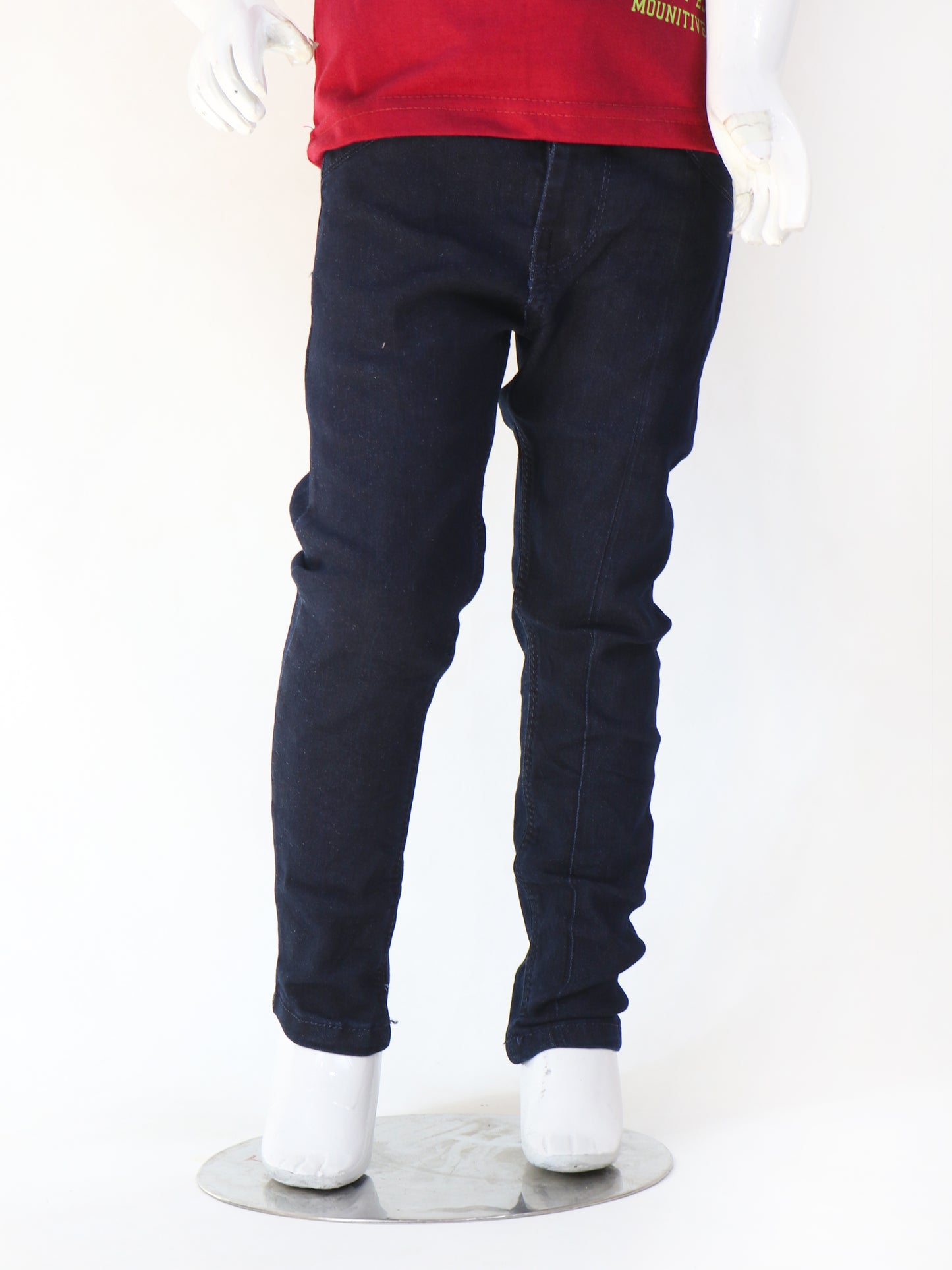 Boys Stretchable Denim Jeans 5Yrs - 13Yrs Black