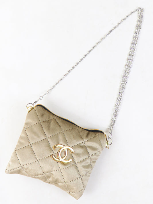 Stylish Velvet Handbag For Women's Ring Blush 17