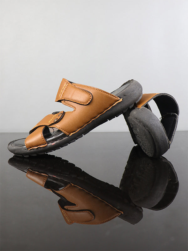 MC03 Men's Breathable Casual Slippers Brown