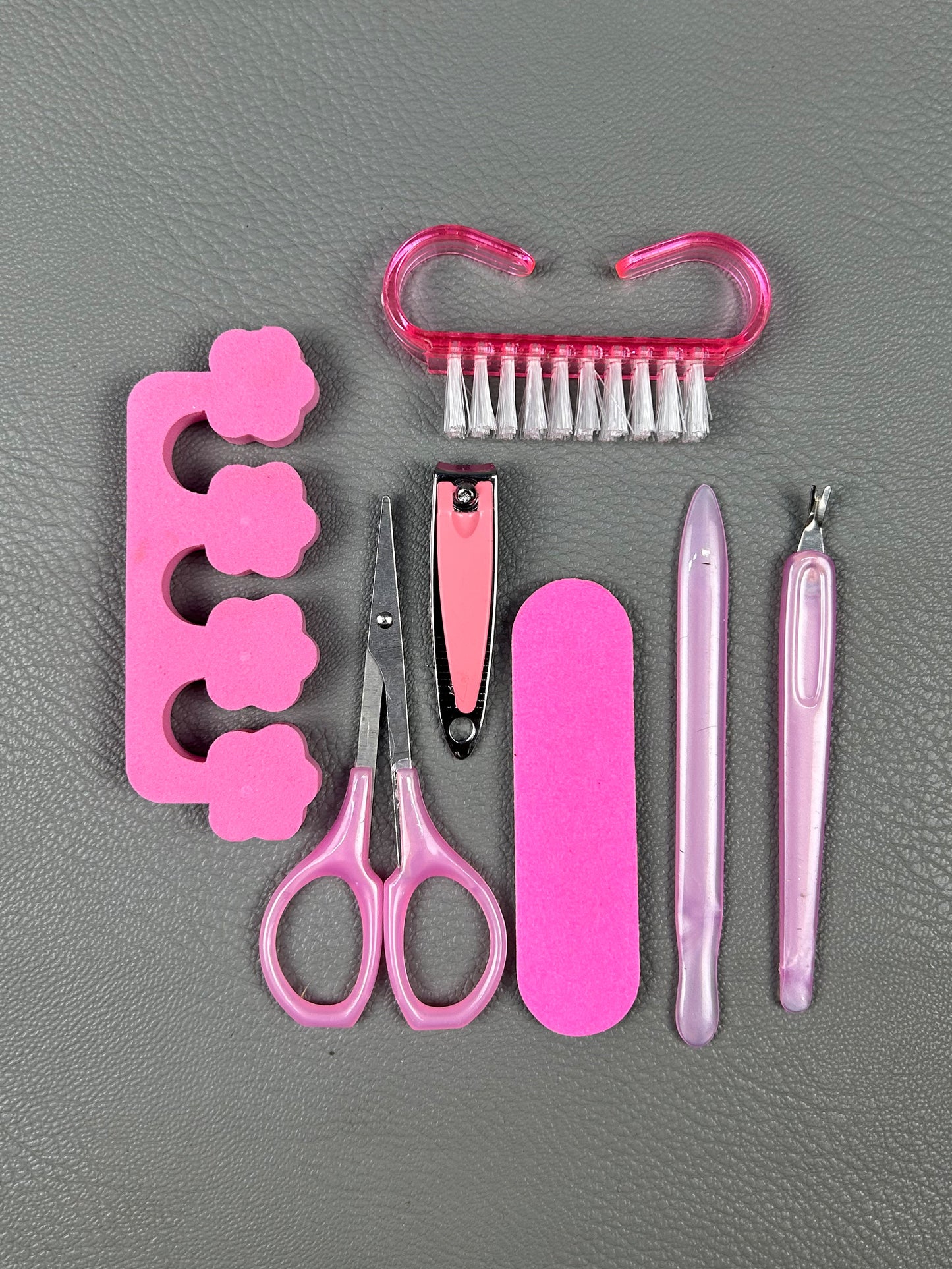 7pcs Nail Care Kit Professional Multifunction Manicure & Pedicure Set