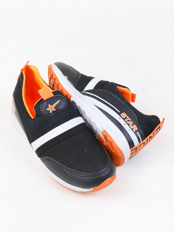 BJ08 Boys Shoes 8Yr - 17Yrs Black