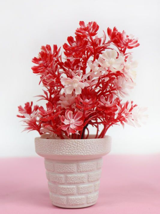 AFP01 Artificial Flowers/Plants for Decorations with Plastic Pot 04