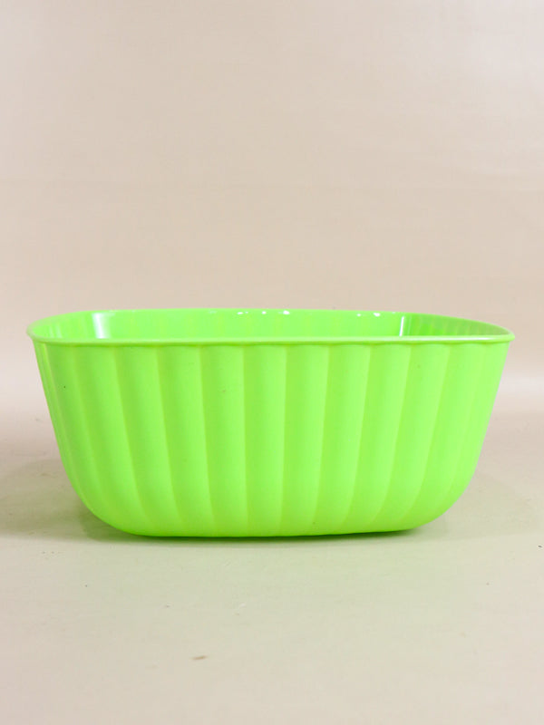 Lime Green Plastic Serving Bowl/Container MB11