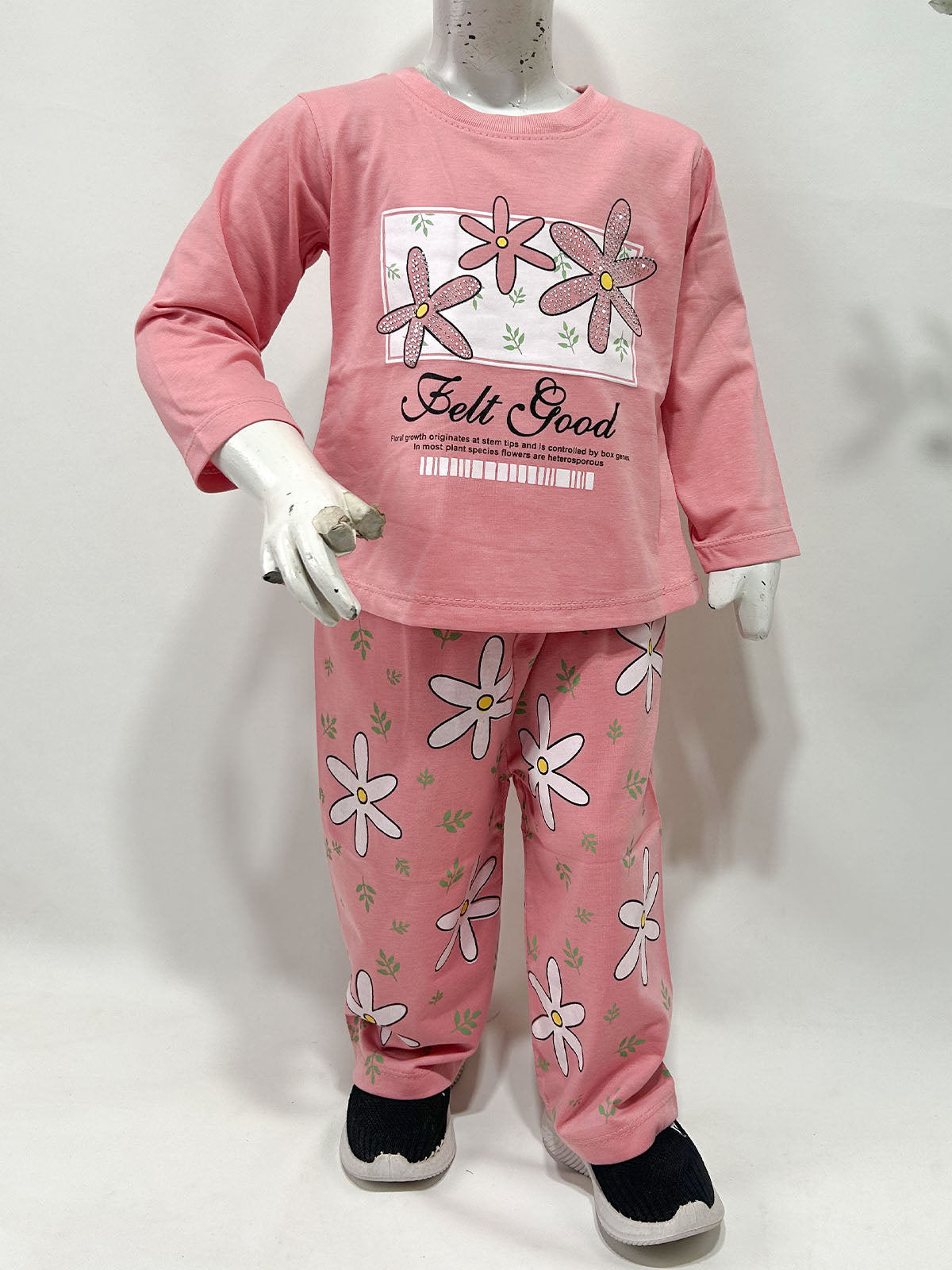 1Yr - 4Yrs Pink Suit For Girls GS600