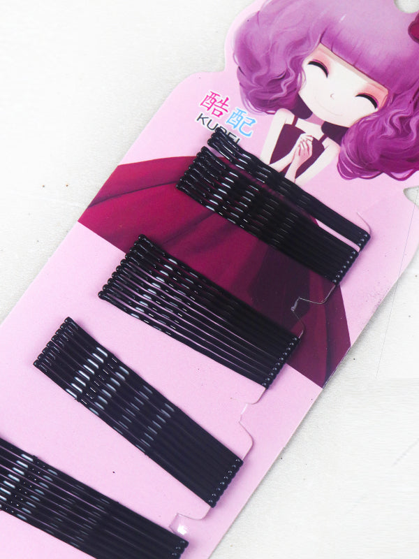 Pack Of 36Pcs Bobby Hair Pins For Girls GHC60