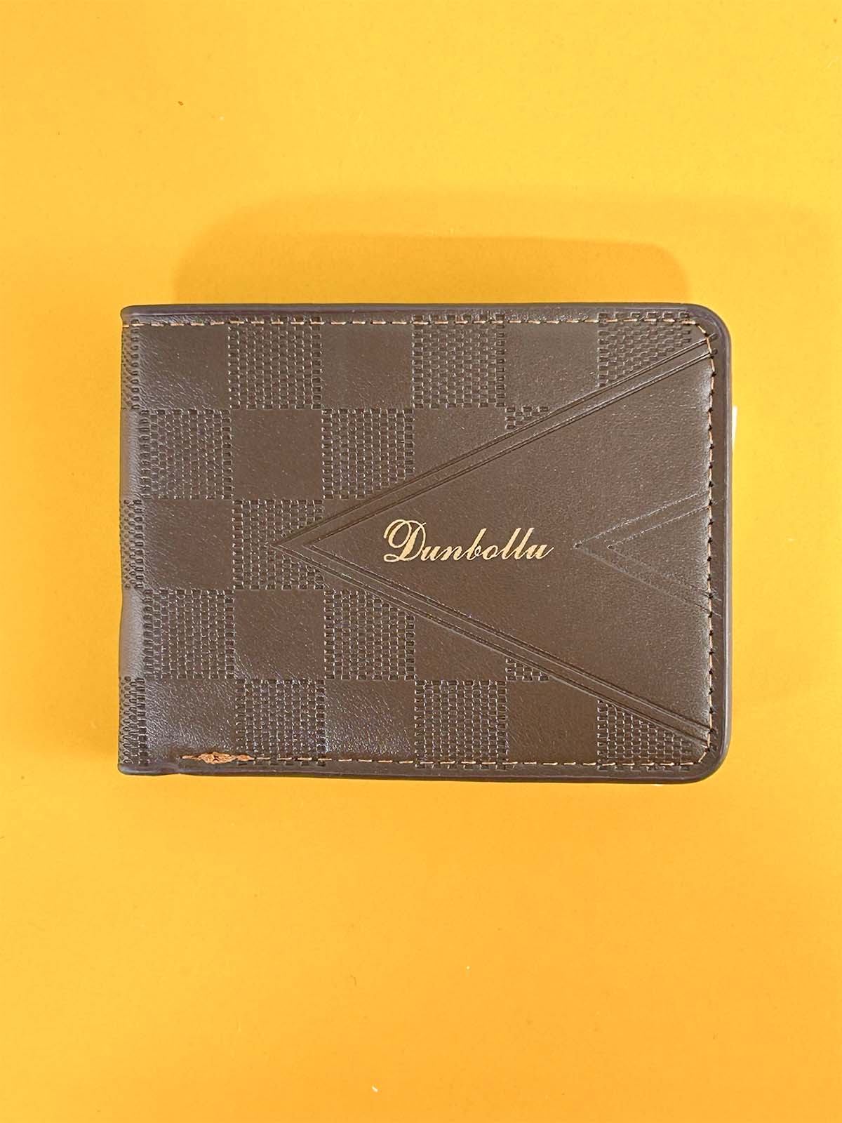 Brown Syn-Leather Wallet For Men MW61