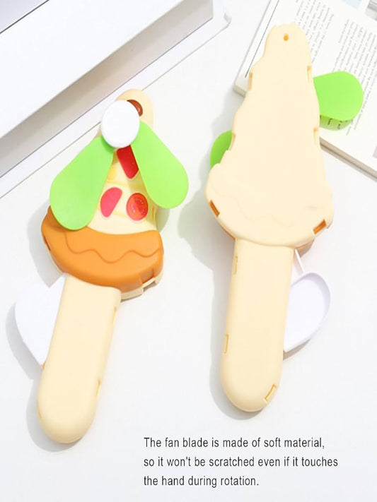 Pizza Hand Fan For Kids