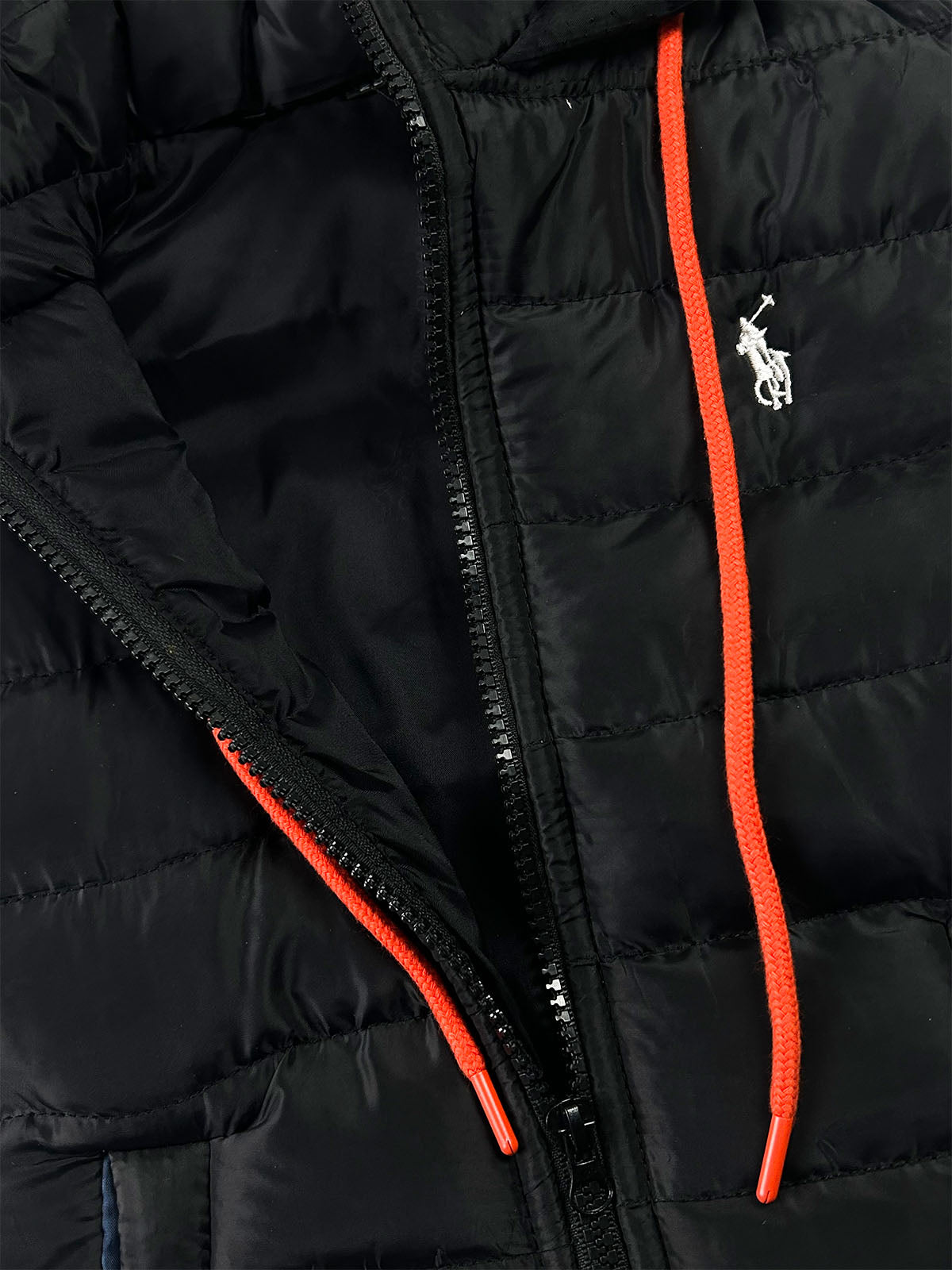 3Yrs - 10Yrs Boys Black Sleeveless Hooded Puffer Jacket KJ61