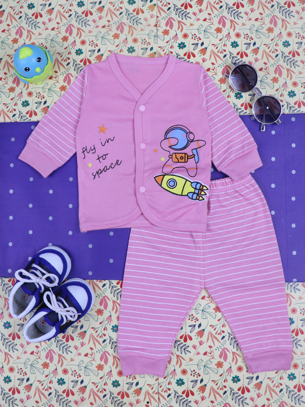 0Mth - 9Mth Fly Pink Baba Suit For Newborns BG NBS75