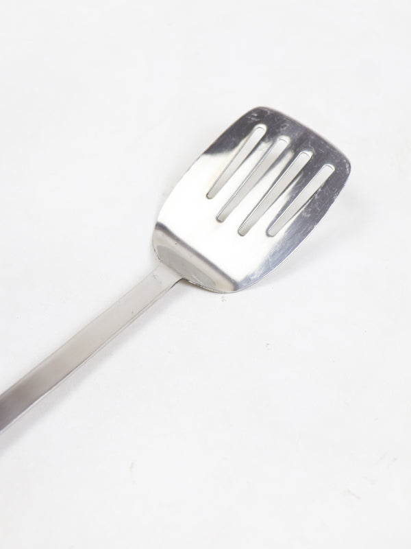 Cooking Spoon with Slits - Silver
