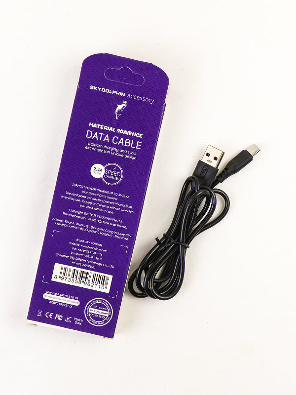 SKYDOLPHIN Anti-bending Type-C Data Cable