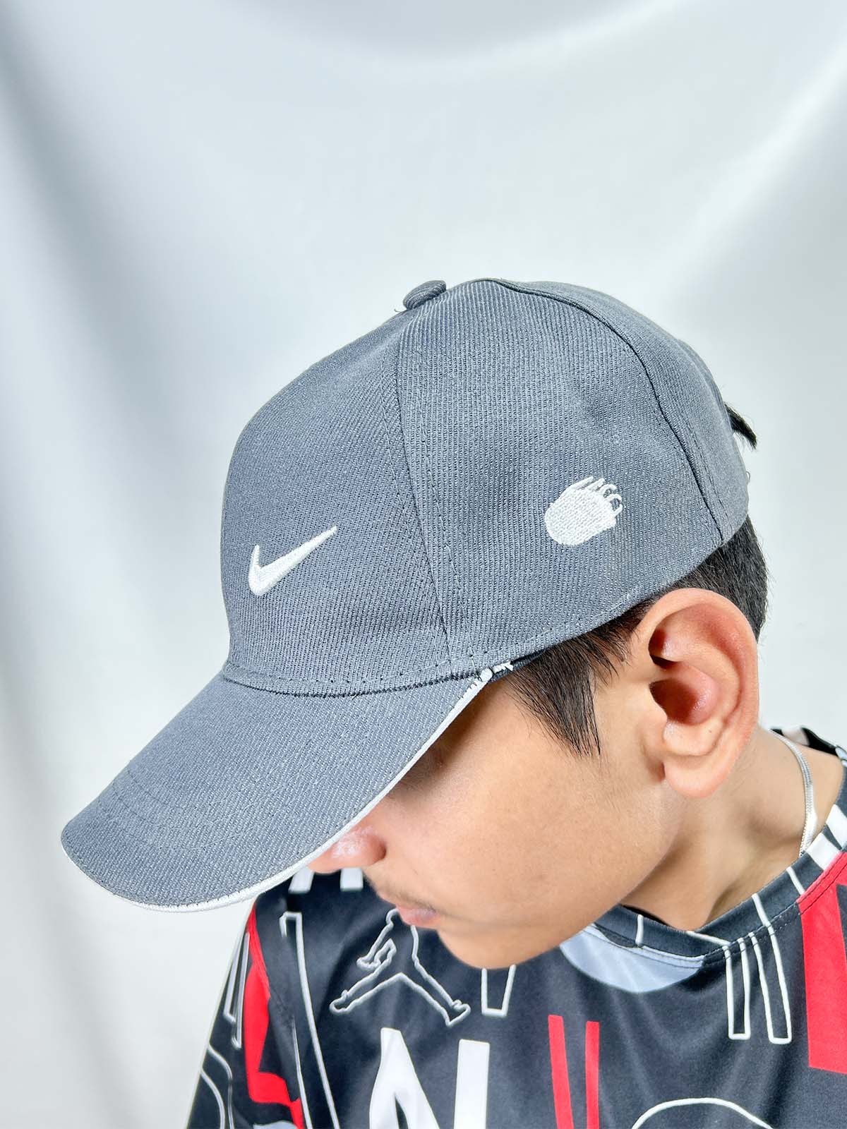 Grey Basic P-Cap For Men CAP17