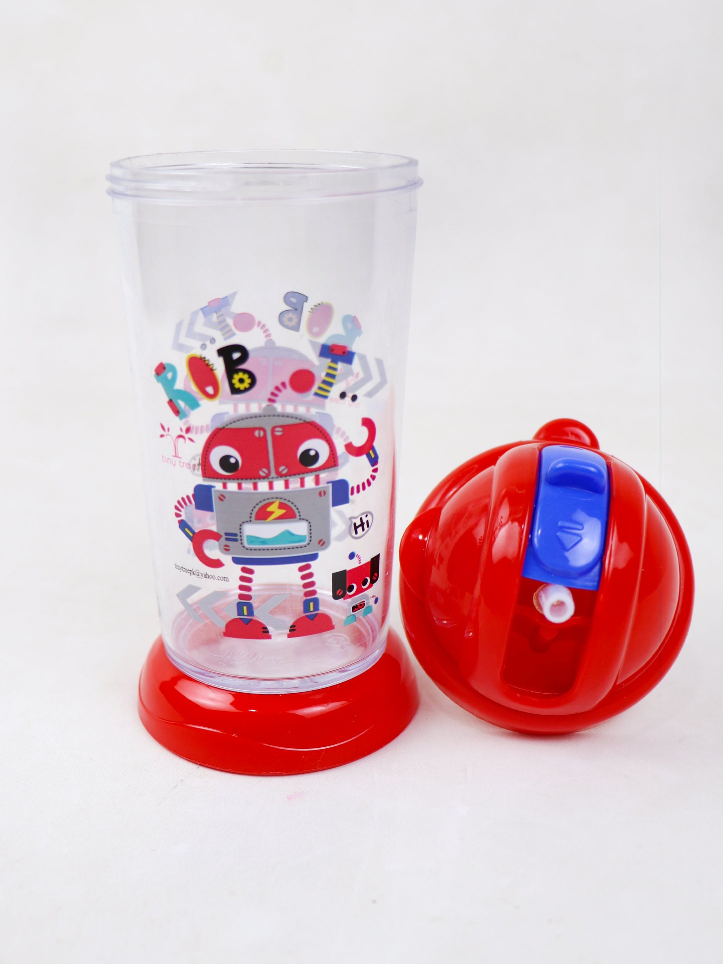 Baby Anti Spill Learning Sippy Cup Red - 300ML