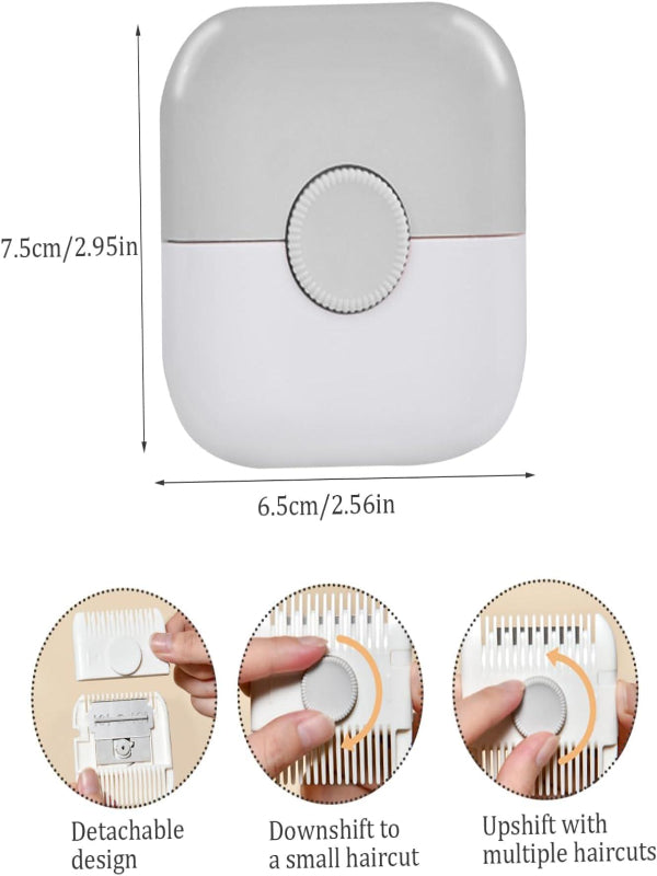 Multifunctional Manual Hair Trimmer Multicolor