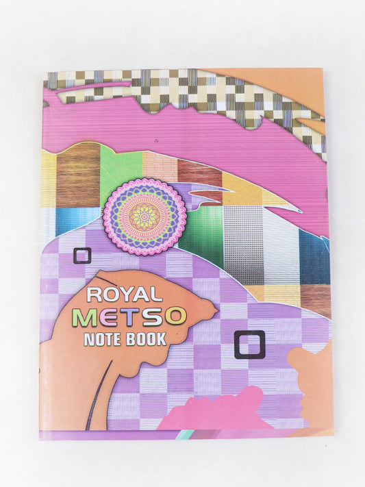 Royal Metso English Notebook 17x21 CM