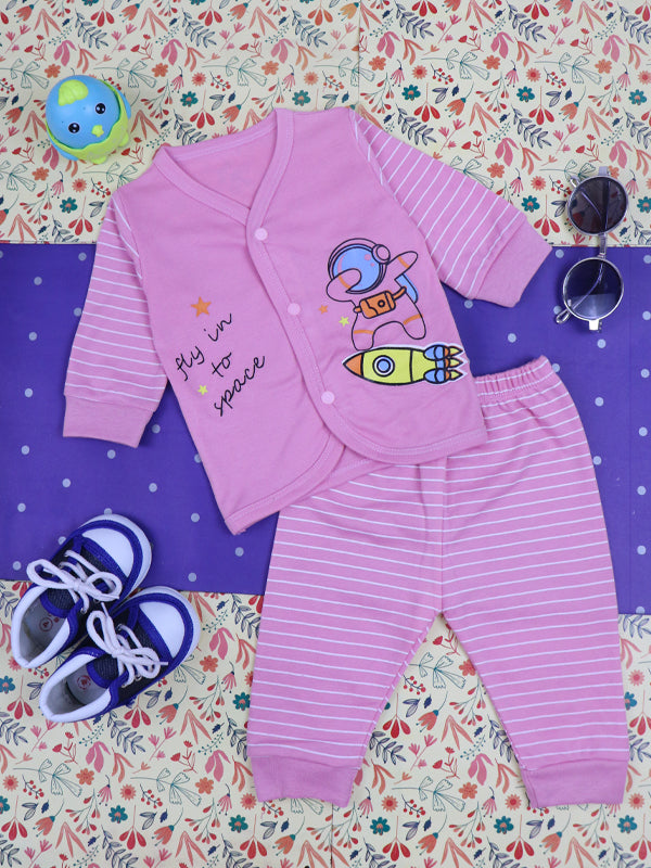 0Mth - 9Mth Fly Pink Baba Suit For Newborns BG NBS75