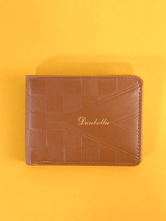 Light Brown Syn-Leather Wallet For Men MW62