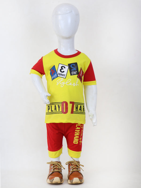 BS27 RG Kids Suit 1Yr - 4Yrs 1234 Yellow