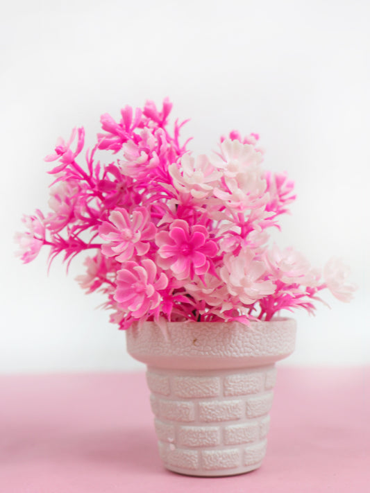 AFP01 Artificial Flowers/Plants for Decorations with Plastic Pot 05