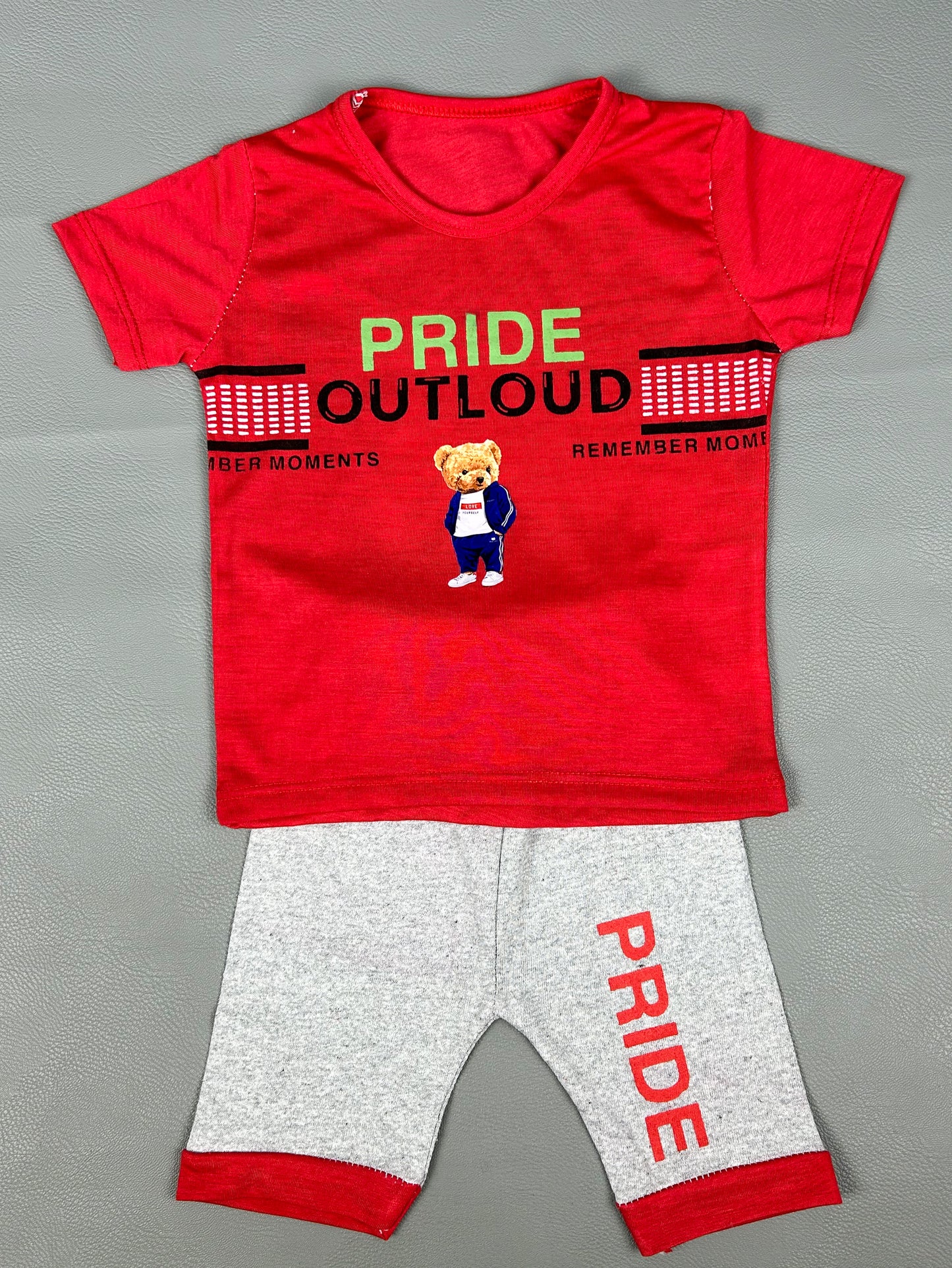 1Yr - 4Yrs Pride Red Suit For Kids RZ BS240