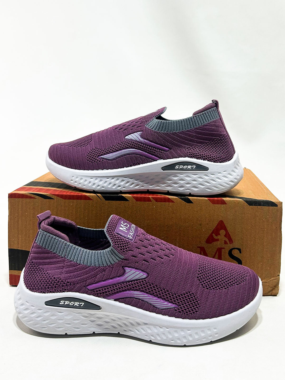 Dusty Plum Sneakers For Women/Girls GWS64