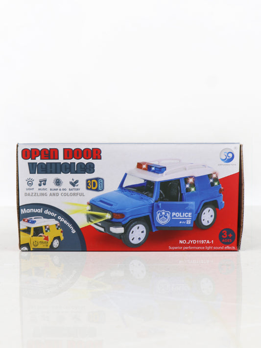 Opening Door Jeep for Kids Blue 12