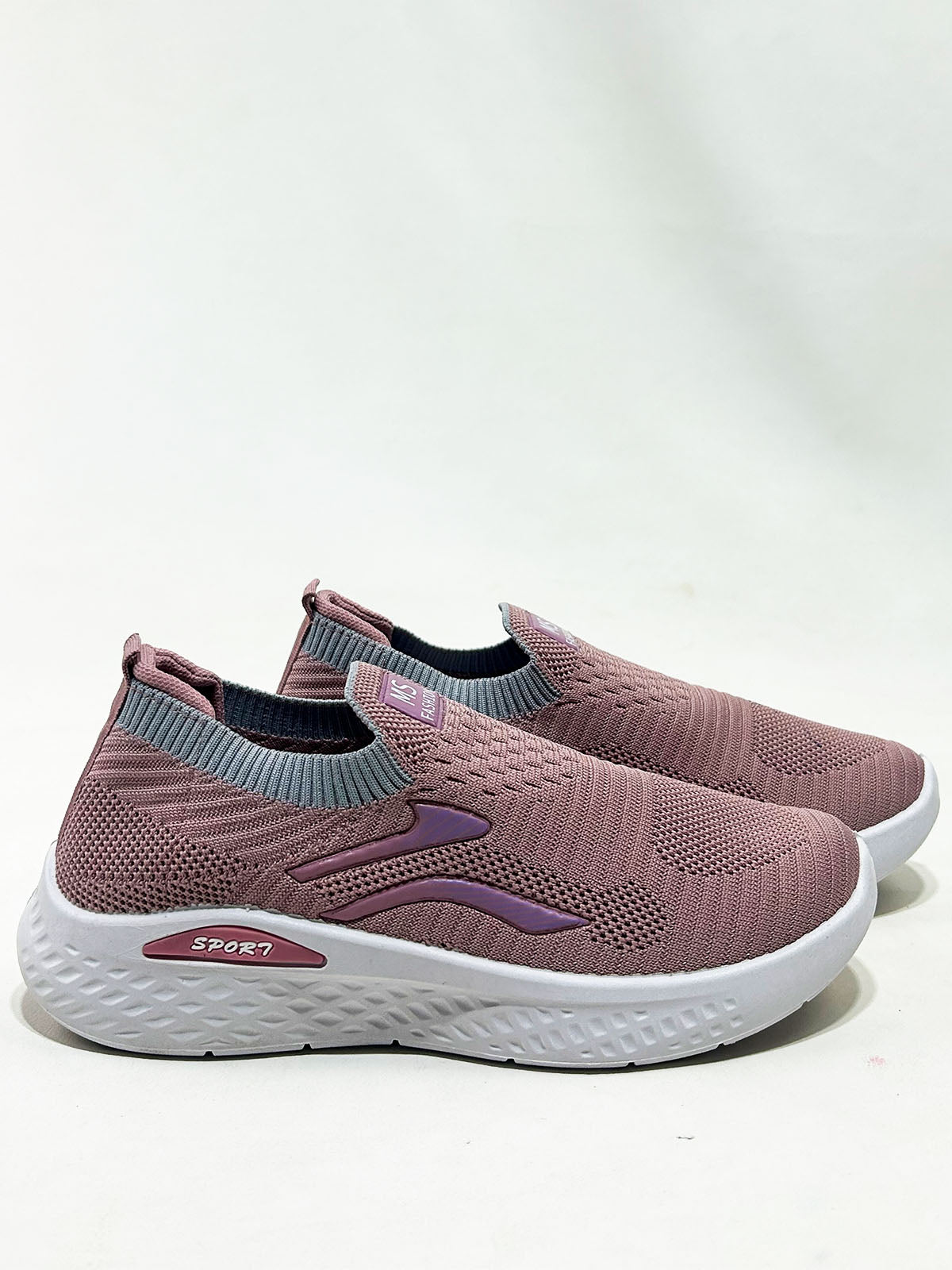 Dusty Rose Pink Sneakers For Women/Girls GWS65