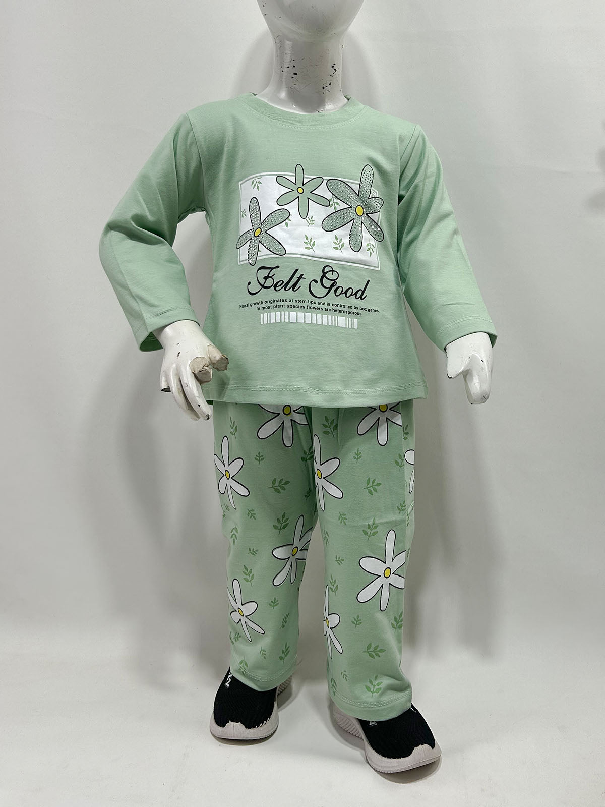 1Yr - 4Yrs Green Suit For Girls GS602
