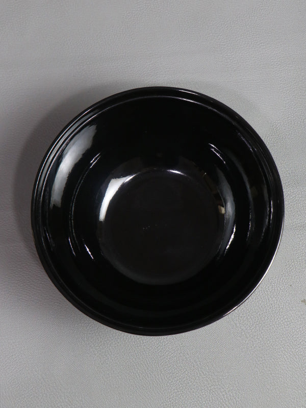 Melamine Serving Bowl Black