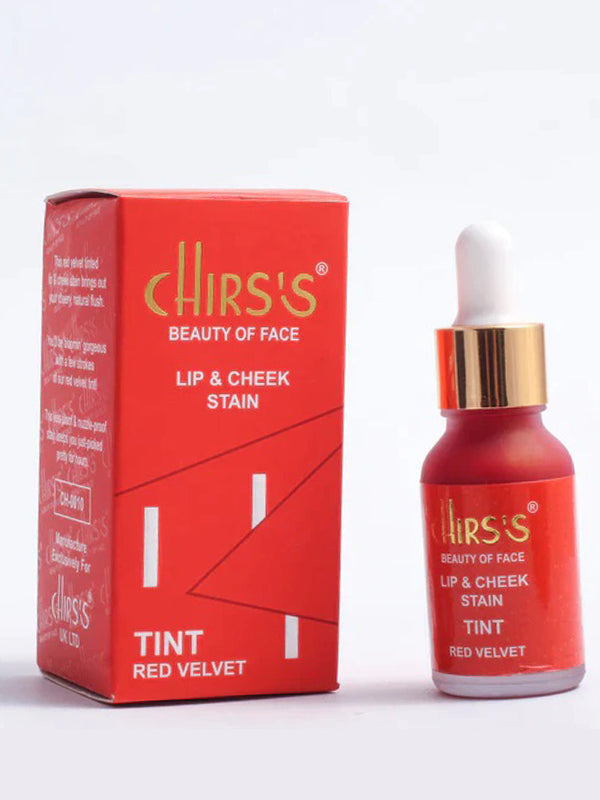 Chirs's Lips & Cheek Stain Tint - Red Velvet