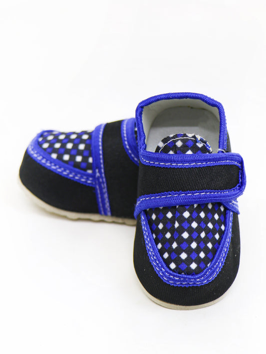 Baby Boy Crochet Bootie Shoes 10 Blue