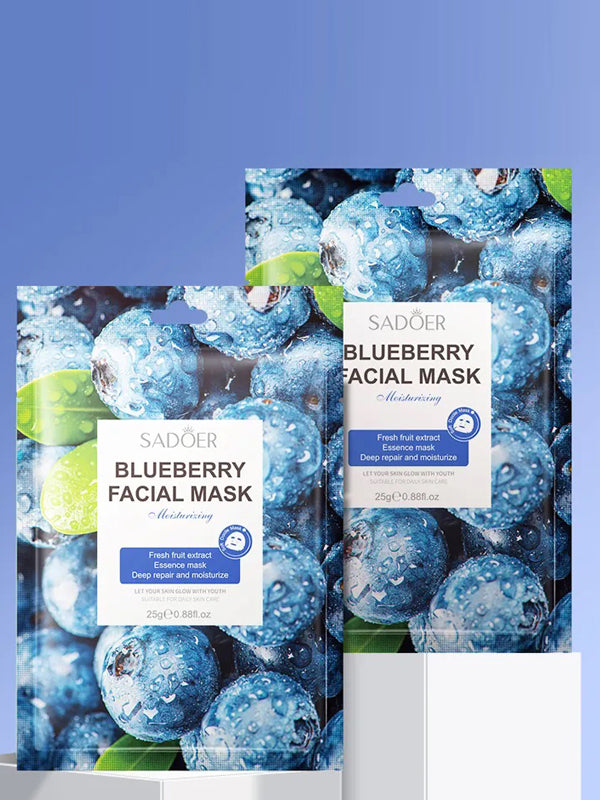 Blueberry Moisturizing Face Sheet Mask