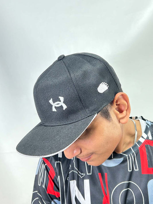 Black Basic P-Cap For Men CAP19