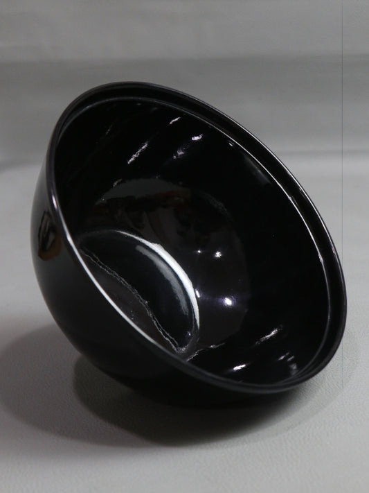 Melamine Serving Bowl Black