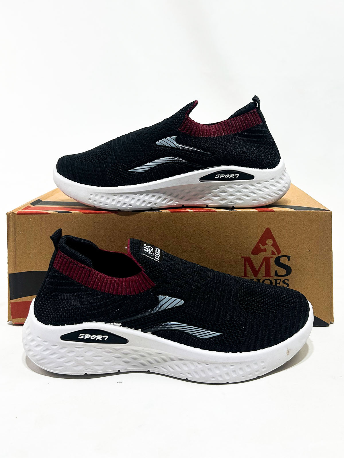 Midnight Black Sneakers For Women/Girls GWS67