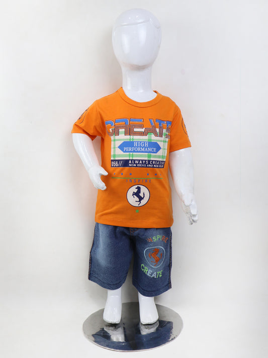 WL Kids Suit 1Yrs - 4Yrs Create Orange