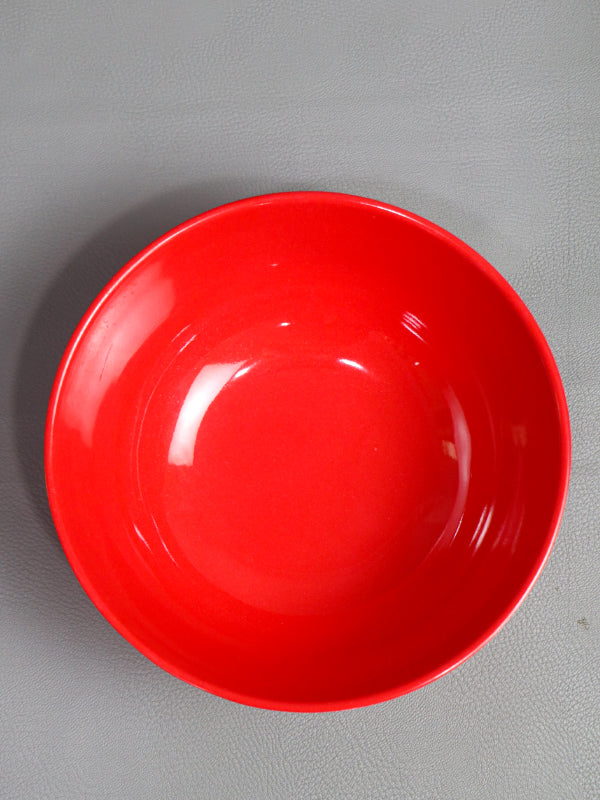 Melamine Serving Bowl Red