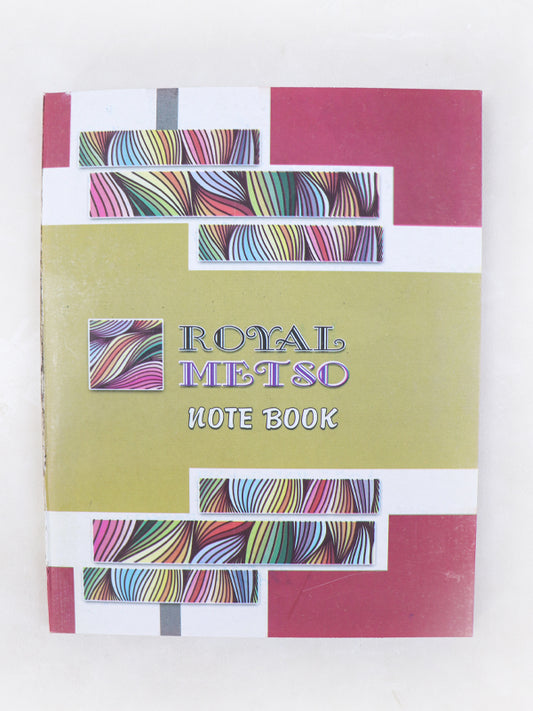 Royal Metso Maths Notebook 17x21 CM