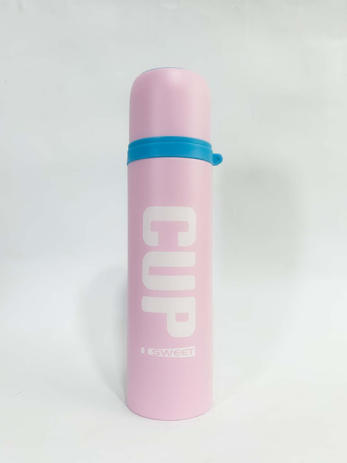 Cup Pink Stainless Steel Bottle 500ML D-69