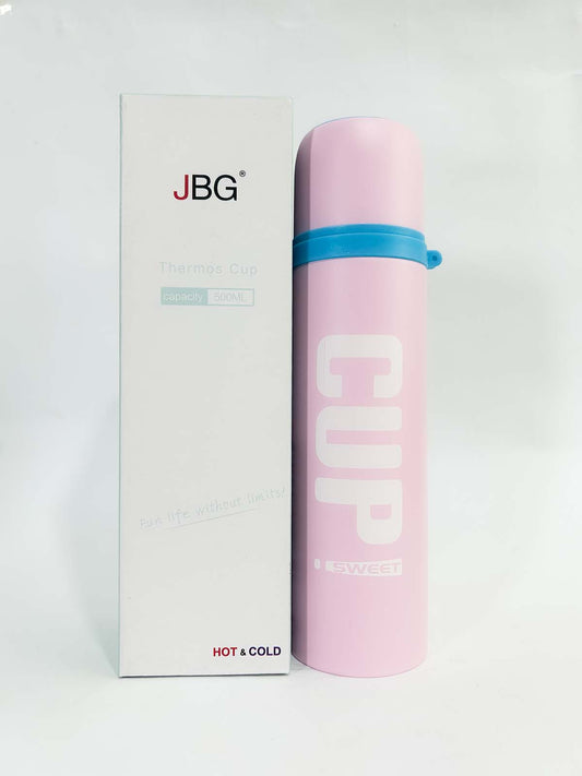 Cup Pink Stainless Steel Bottle 500ML D-69