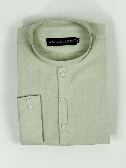 P831-6 Light Green Stitched Kurta Pajama Suit For Men MSK286