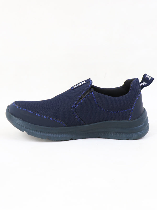 MJS15 Men's Slip-On Casual Shoes Navy Blue