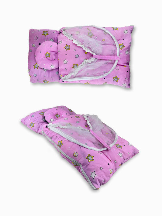 Star Pink Sleeping Bag For Newborns / Baby Carry Nest NBSB32