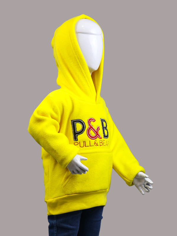 KH09 Kids Pullover Hoodie 1.5Yrs - 5Yrs PB Yellow