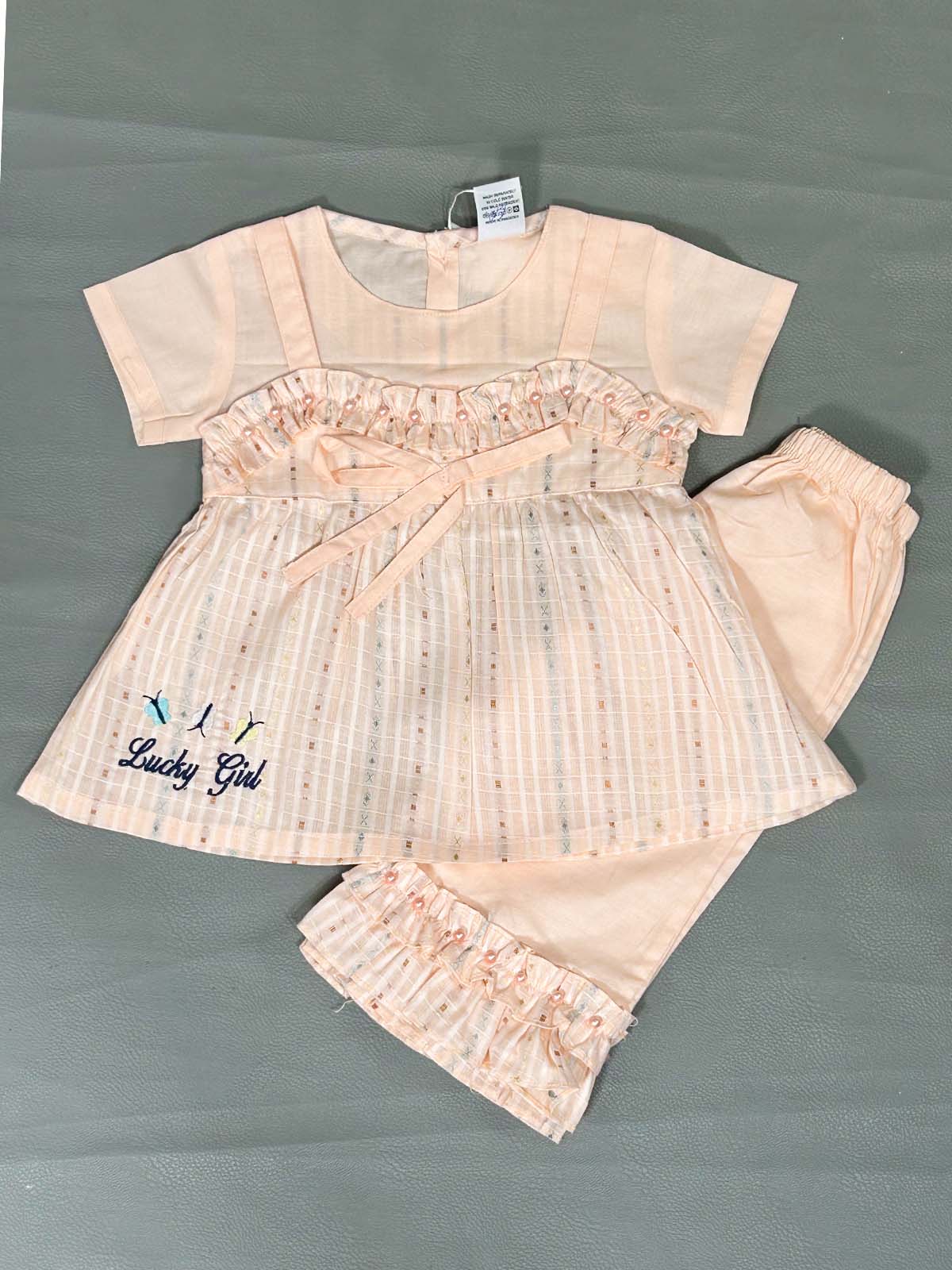 6Mth - 12Mth Peach Suit For Newborns NBS676